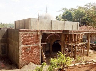 Pembangunan Masjid At-Tasbih Pondok Tasbih Pondok Pesantren Thoriqoh Ikhwanul Qalam